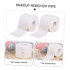 WOONEKY 2 Rolls Cotton Face Towels Disposable Cleansing Towelettes for