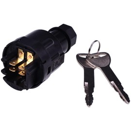 Svyoroo Ignition Switch with 2 Keys 57590-23333-71 57590-23344-71 Compatible with Toyota Forklift 7 & 8 Series 7FGCU25 7FGCU15 7FGCU30 8FGU18 8FGU20 8FGU25