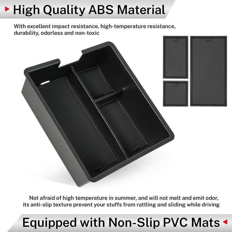 Center Console Organizer Tray for Toyota Land Cruiser Prado J120