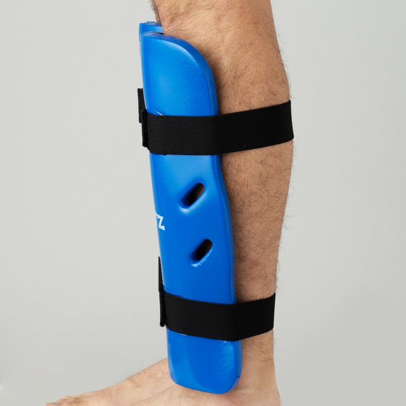 Blitz Dipped Foam Shin Guards - Blue - X-Small
