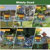 JNKNT Ultrasonic Animal Repeller,360° Solar Pest Animal Repellent,Cat Repellent Outdoor