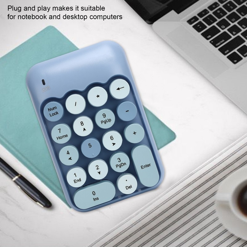 2.4G 18 Key Wireless Mechanical Numeric Keypad Notebook Desktop Computer