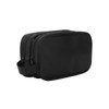 Bioworld Dual Compartment Black Toiletry Cosmetic Kit