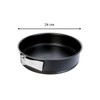 Dr. Oetker Tradition 24 cm Non-Stick Bakeware Springform, Black