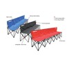 Kwik Goal 6-Seat Kwik Bench - Red