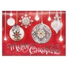 Punch Studio Crystal Ornaments Dimensional Holiday Boxed Cards Featuring 12