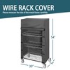 ZYSUOR Waterproof Shelving Cover for Storage Shelf and Wire Rack,