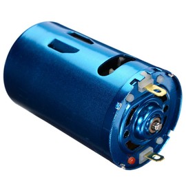 Replacement Blue DC6-24V 30000RPM Powerful Magnetic High Speed Large Torque RS-550 Motor with Cooling Fan for RC Car Boat Model DIY