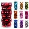 24PCS/Pack Christmas Tree Xmas Balls Decorations Baubles Party Wedding Ornament,