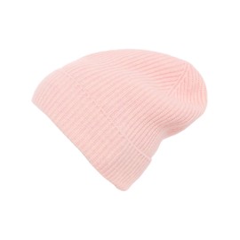 Zwillingsherz Chunky Knit Hat Made of 100% Cashmere - High-Quality Unisex Knitted Hat Plain Winter Hat Simple for Women Boys Girls - Hat - One Size - Cashmere Warm & Soft - Spring Autumn & Winter,