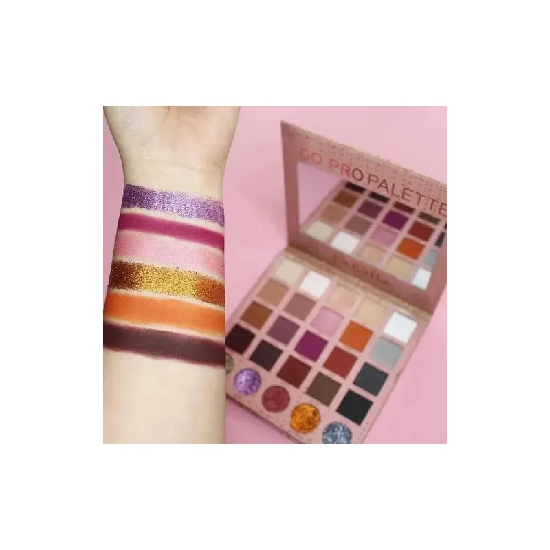 Sombras De Ojos Bebella Cosmetics Go Pro Vol 1
