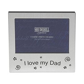 Shudehill Giftware I Love My Dad Gift Photo Frame Christmas Fathers day Birthday Occasion Present