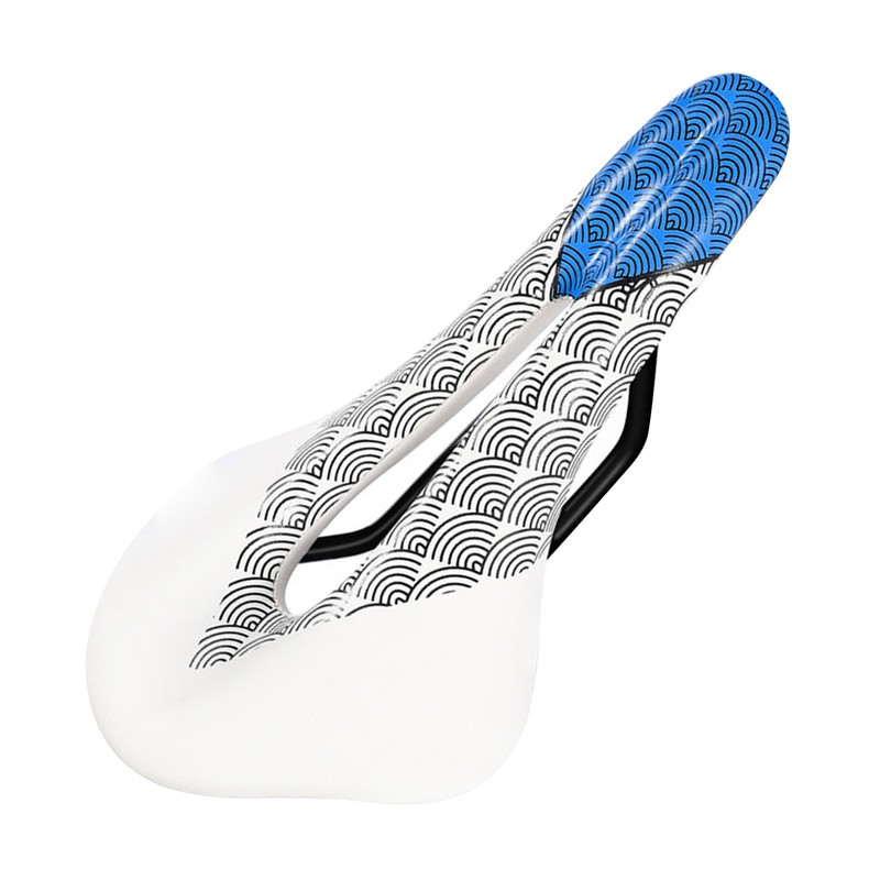 Bike Seat Cushion Shock Absorbing Breathable Comfortable PU High Elasticity