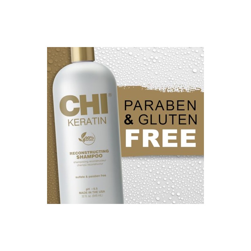 CHI Keratin Shampoo, 32 fl. oz.