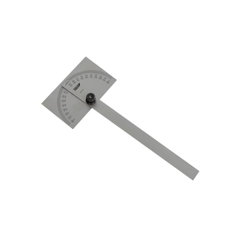 Made in USA | Unipec UNI5170 0-180° Rectangle Protractor w/6"