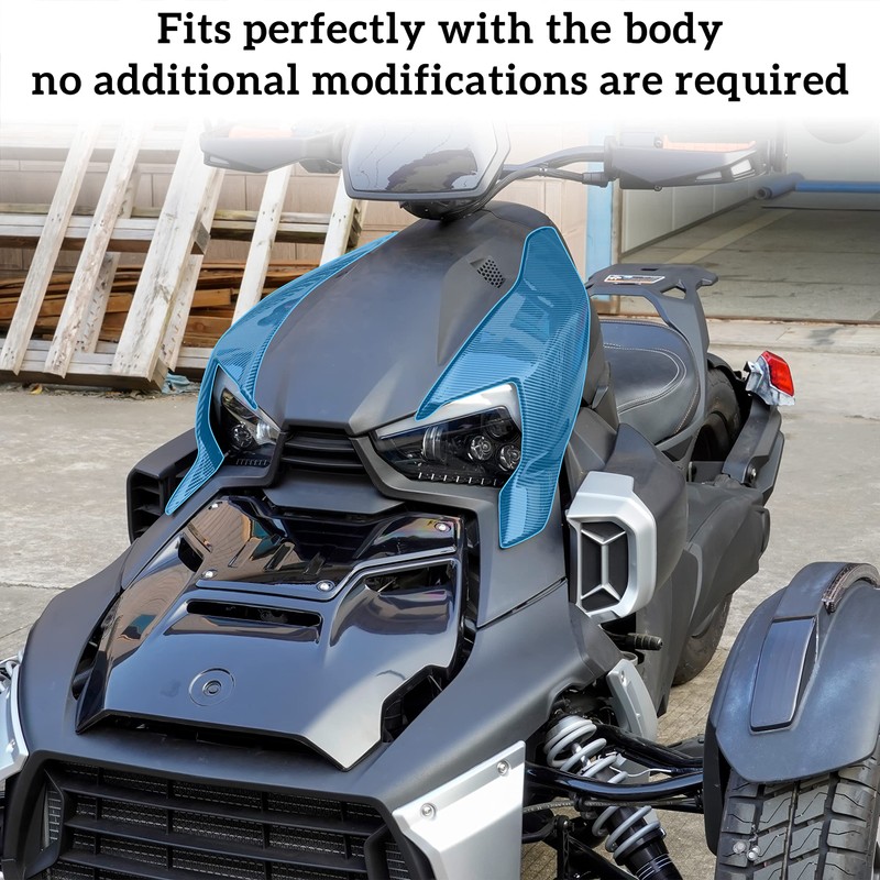 SAUTVS Carbon Fiber Pattern Fairing Panels for Can Am Ryker,