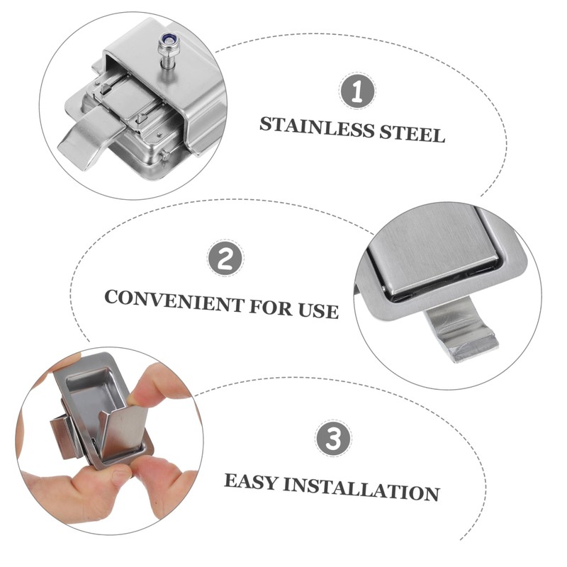 CIYODO Stainless Steel Cabinet Lock Weatherproof Panel Lock for Electrical