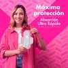 Saba Ultra Invisible Buenos Días Ultradelgada con alas, 50 piezas