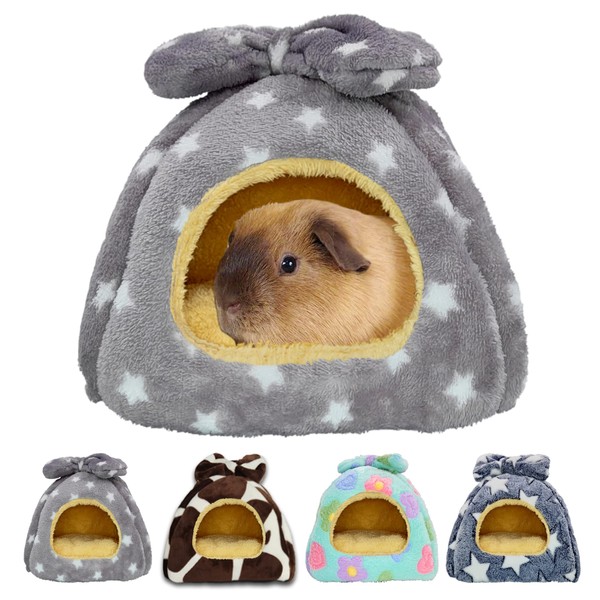 GINIDEAR Guinea Pig Bed, Guinea Pig Hideout House Accessories Warm
