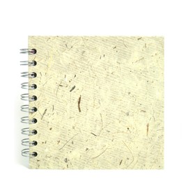 Pink Pig 6x6 Posh Banana Pig White Paper Sketchbook - Natural