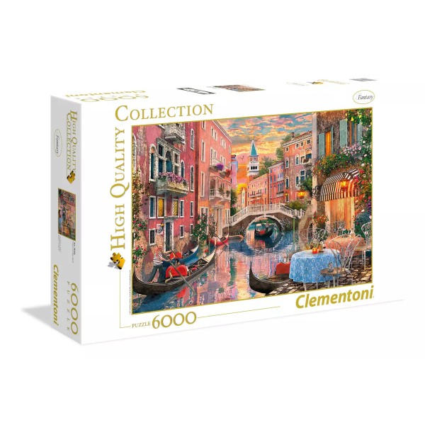 Clementoni Venecia Al Atardecer Italia Rompecabezas 6000 Pz Clementoni
