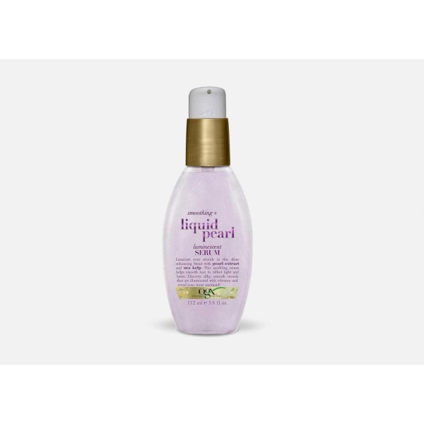 OGX Smoothing + Liquid Pearl Luminescent Serum, 3.8 Ounce -