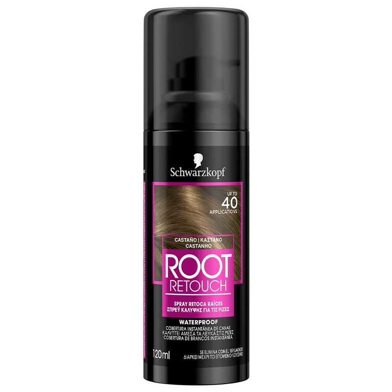 Schwarzkopf Retocador de raiz, castano, 120 ml