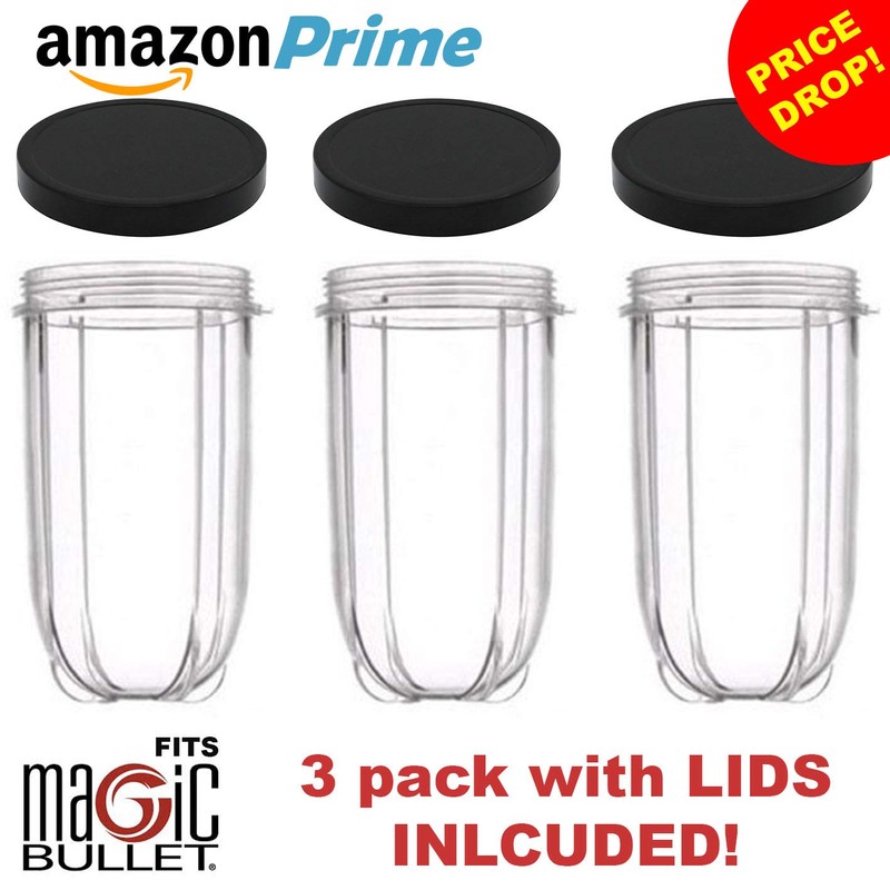 ECTY 16oz Cups 6 Piece Set - 3 Replacement Cups