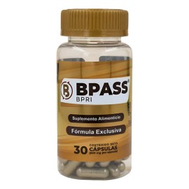 Bpass Dorado 30 Cápsulas Bpri Producto Original Antes Bypass Sin Sabor