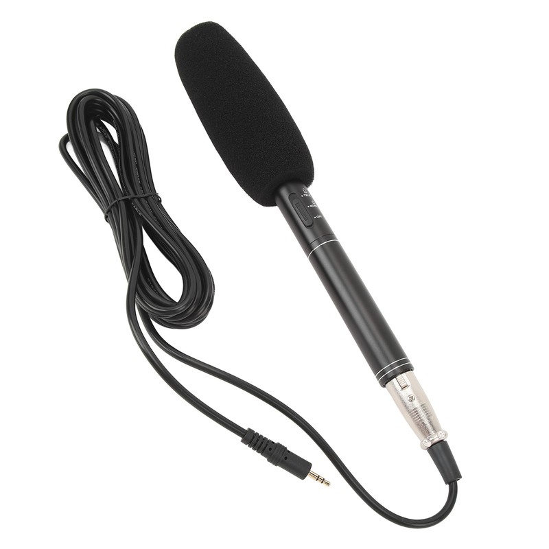 XLR Shotgun Condenser Microphone Professional Cardioid Mini Shotgun Condenser Mic