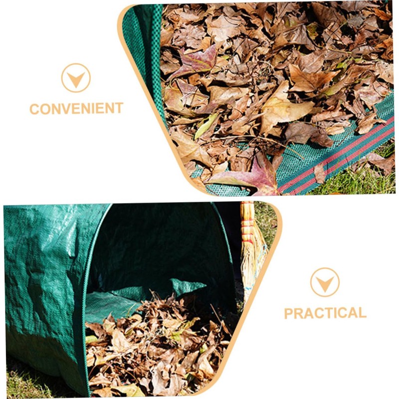 BESPORTBLE Heavy Duty Leaf Bag Holder Garden Waste Containers Yard