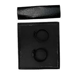 Otomitake Suppressor Cover (5/6/7/8/9 Inch) High Heat Resistant Suppressor Wrap – High Temperature Microfiber Inner Shield – Anti-Slip Burn Protection for Rifle & Pistol Black (7 Inch)