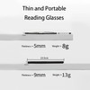 JIMMY SUNSHINE Lightweight Folding Reading Glasses Men Women Blue Light
