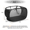Diggoour Sturdy Collapsible Laundry Baskets- Pop Up Laundry Hampers with