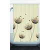 GMMH Shower Curtain Anti-Mould Effect Waterproof Bath Curtain with 12