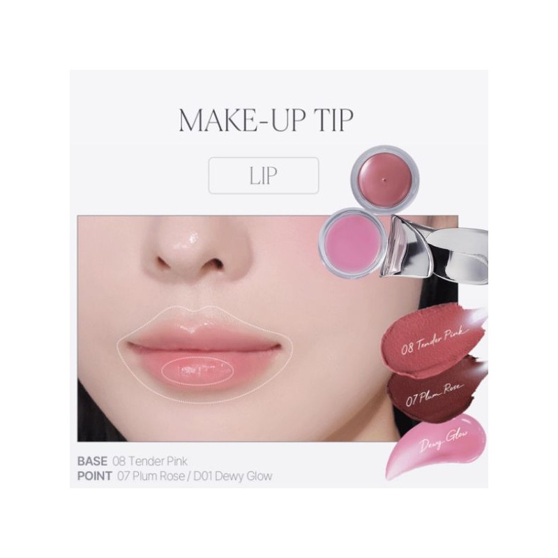 HEART PERCENT Dote On Mood Custom Lip & Cheek Single