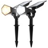 HAPPYJOINT Tierra 2PCS Solar Spotlight Outdoor Waterproof Dimmable Auto Light