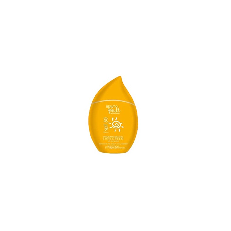 Beauty Vault Premium Hydrating Sunscreen SPF 50 PA+++, 50g