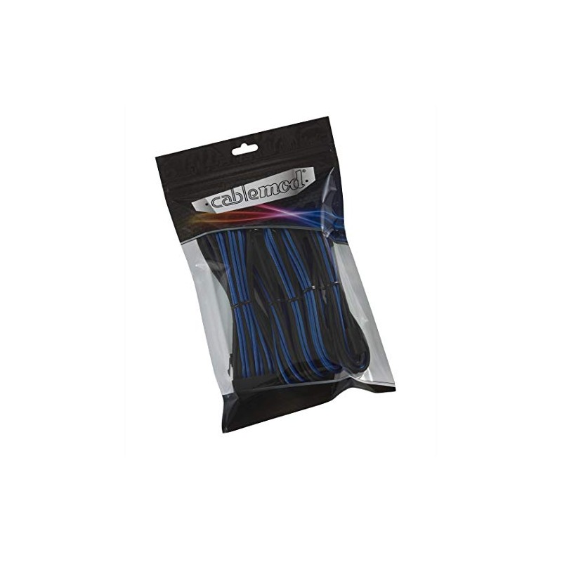 CableMod 8+8 Series Classic ModFlex Sleeved Cable Extension Kit (Black