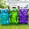 60" Blue Gummy Bear Swimming Pool Float