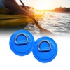 6 Pieces D Rings Patch for PVC Inflatable Boat Canoe