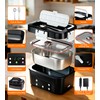 Gorgeous Cordless Electric Lunch Box, 6.7 Cups Smart Timer Auto