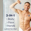 NIVEA Men Maximum Hydration 3-in-1 Nourishing Lotion - Body, Face,