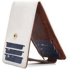 FOXLOVER RFID Wallet Women Bifold Multi Card Wallet Case with Zipper Pocke Slim Credit Card Holder for Women