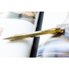 EKLOEN Six-Edge Solid Brass Pen, Sign Pen Ballpoint Pen with