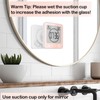 Waterproof Hanging Wall Clock Shower Timer, Large Digital Bathroom Alarm