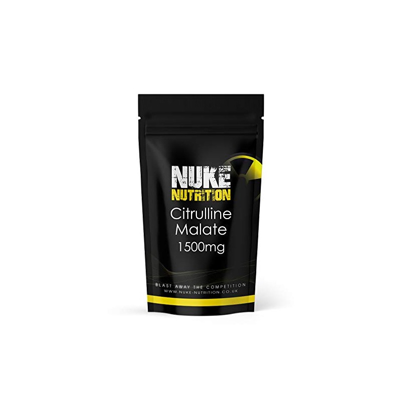 Nuke Nutrition L Citrulline Malate Capsules | 120 Capsules |