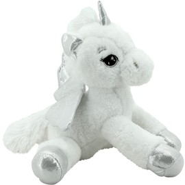 Sweety Toys 11711 Unicorn Plush Toy, White, 34 cm