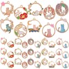Lubonarie Charm Cat Parts, Handmade Accessory Parts, Flowers, 10 Types,