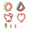 Mouse Cookie Cutter Heart Cookie Cutter Christmas tree Sandwich Cutter